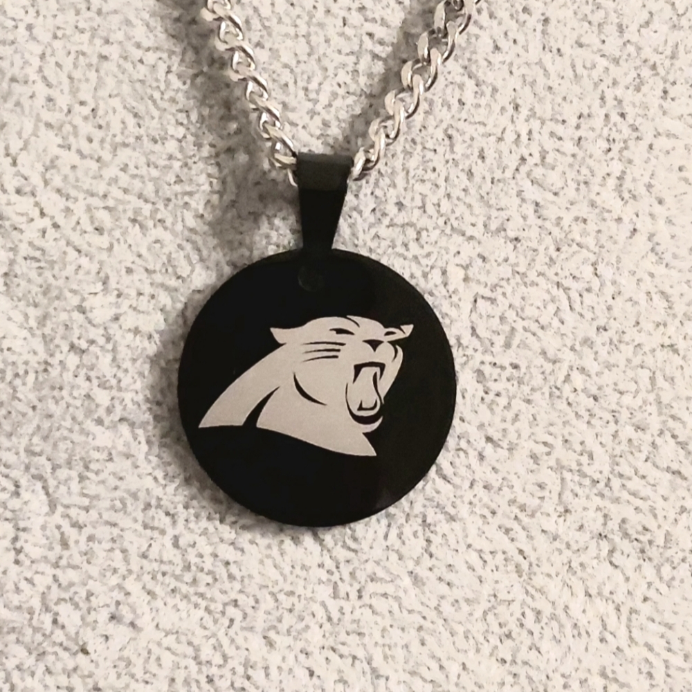Carolina Panthers Necklace